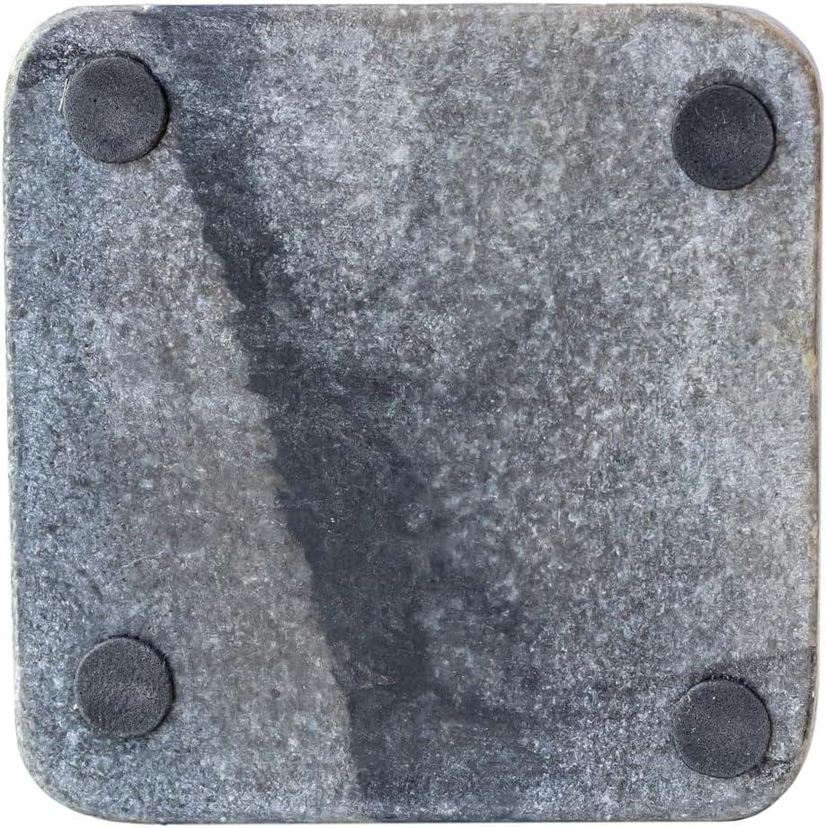 Marble Square 4 Piece Coaster Set