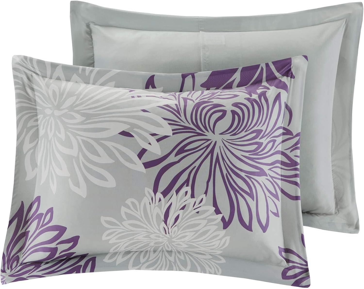 Madison Park Essentials Maible Floral Comforter Set with Cotton Bed Sheets