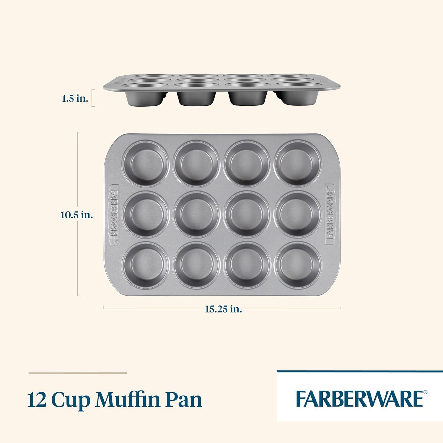 Farberware Nonstick 12 Cup Muffin Pan