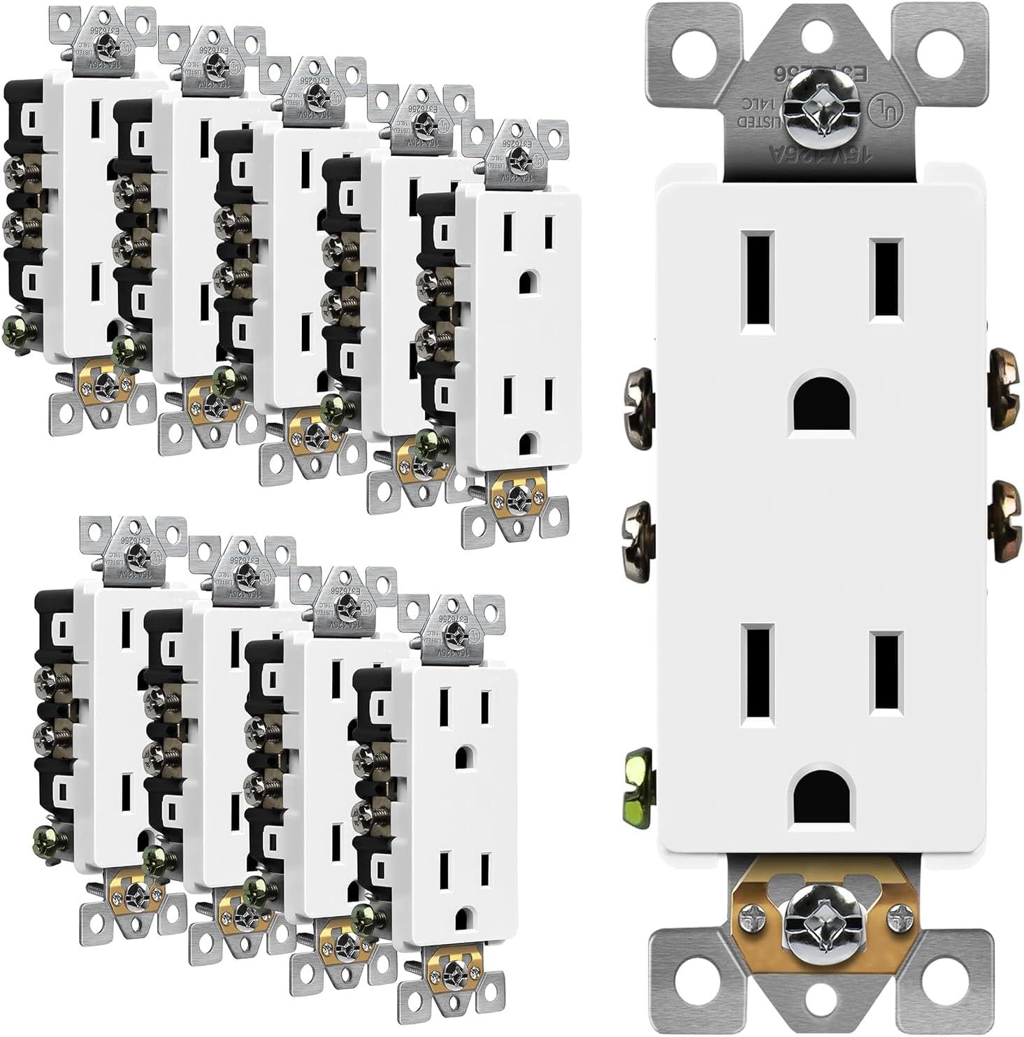 15 Tamper Resistant Decorator Outlet