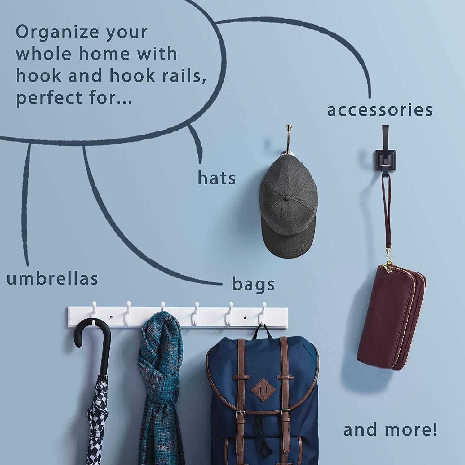 Liberty Ruavista 4-1/3 in. Venetian Bronze with Copper Highlights Coat Hook