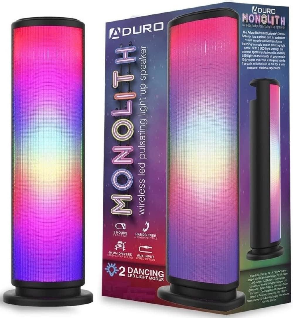 Monolith LED Tower Shaped Party Wireless Speaker