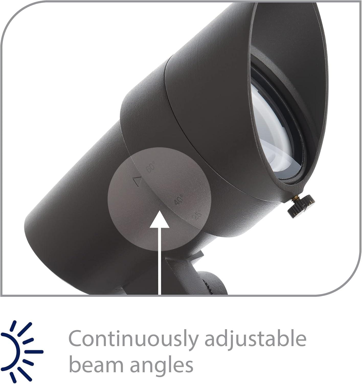 Brown Integrated LED Metal Spotlight