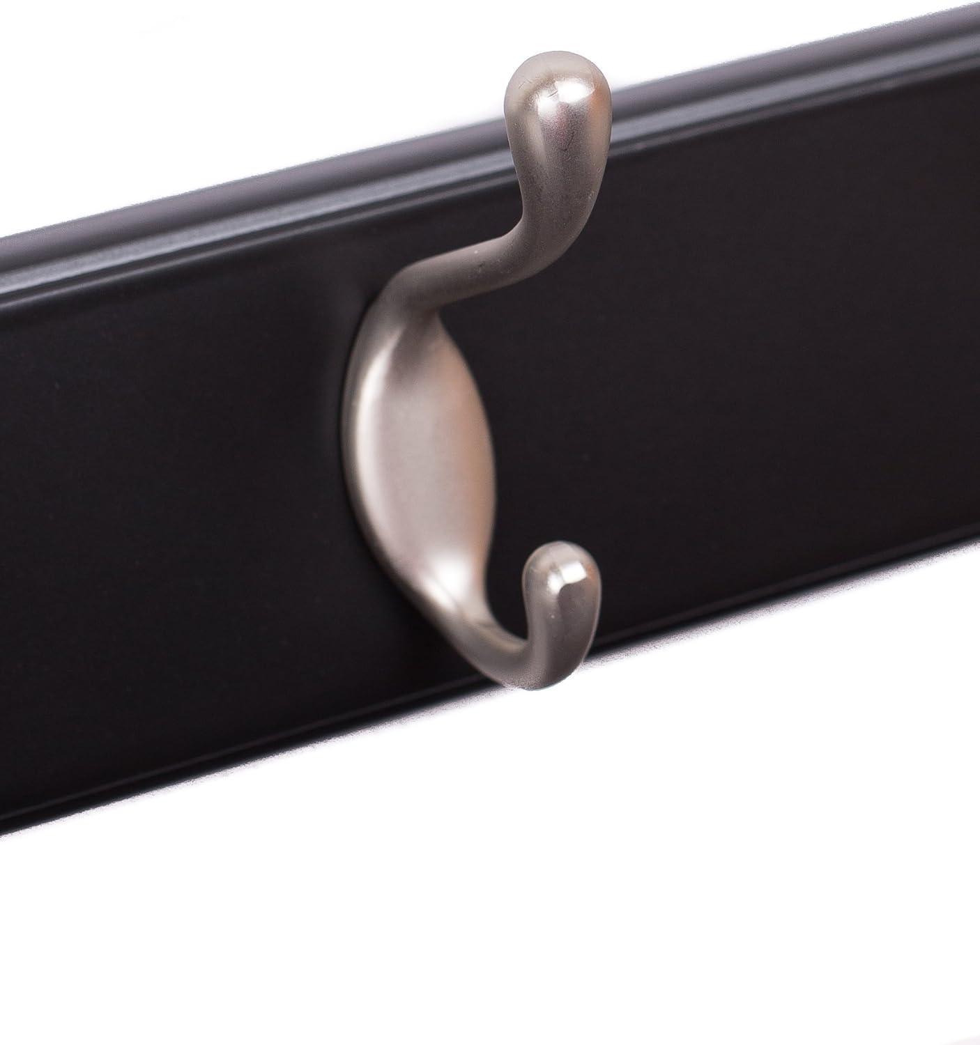 Wall 4 - Hook Wall Mounted Coat Rack