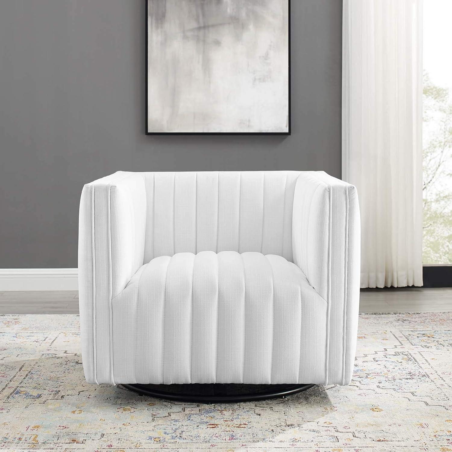 Modway Conjure Channel Tufted Performance Velvet Accent Armchair