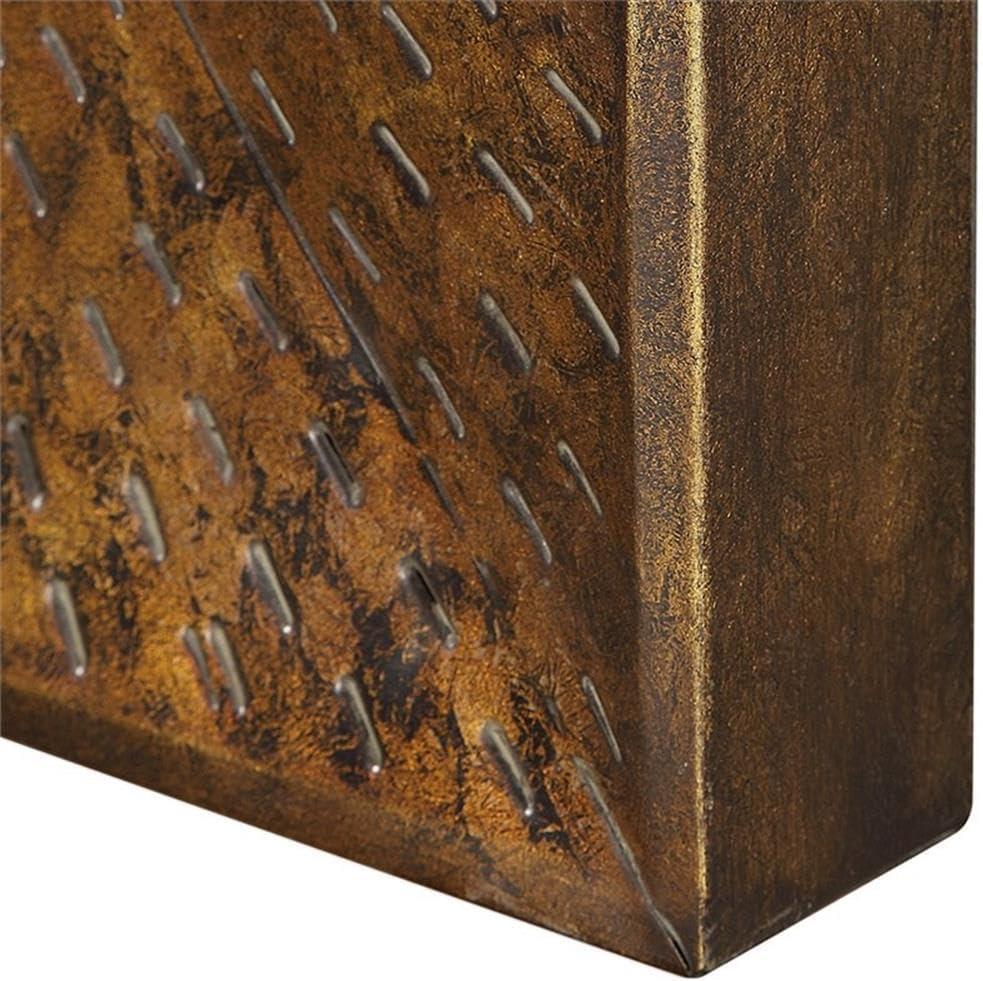 Uttermost Blaise 31 1/2" Square Bronze Metal Wall Art