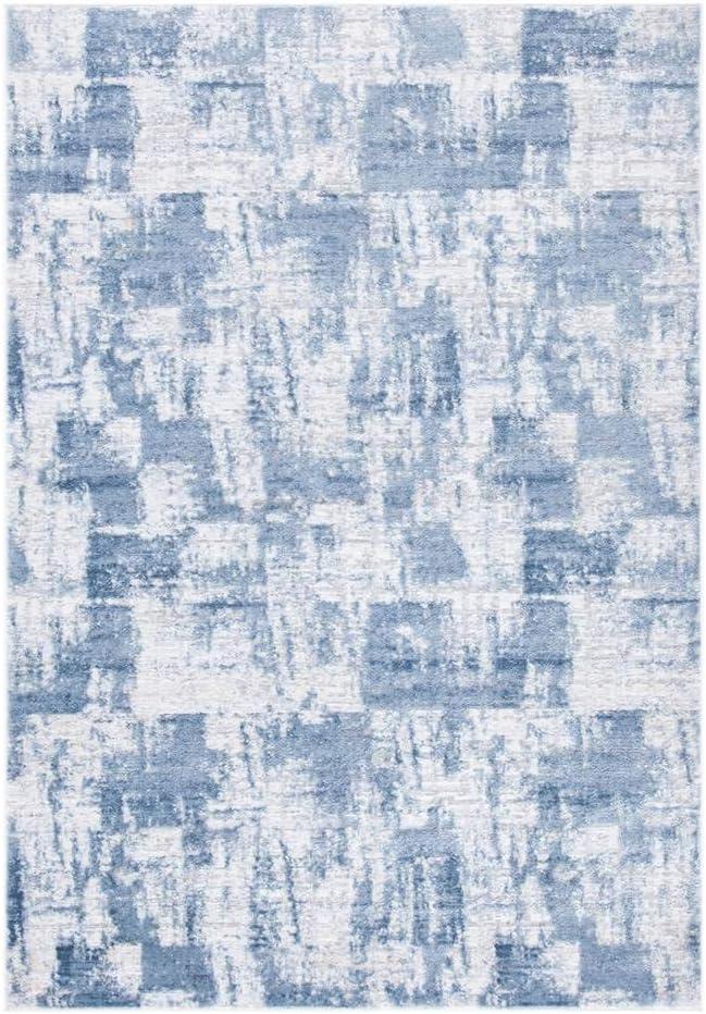 Amelia ALA786 Power Loomed Area Rug - Ivory/Blue - 8'9"x11'9" - Safavieh.