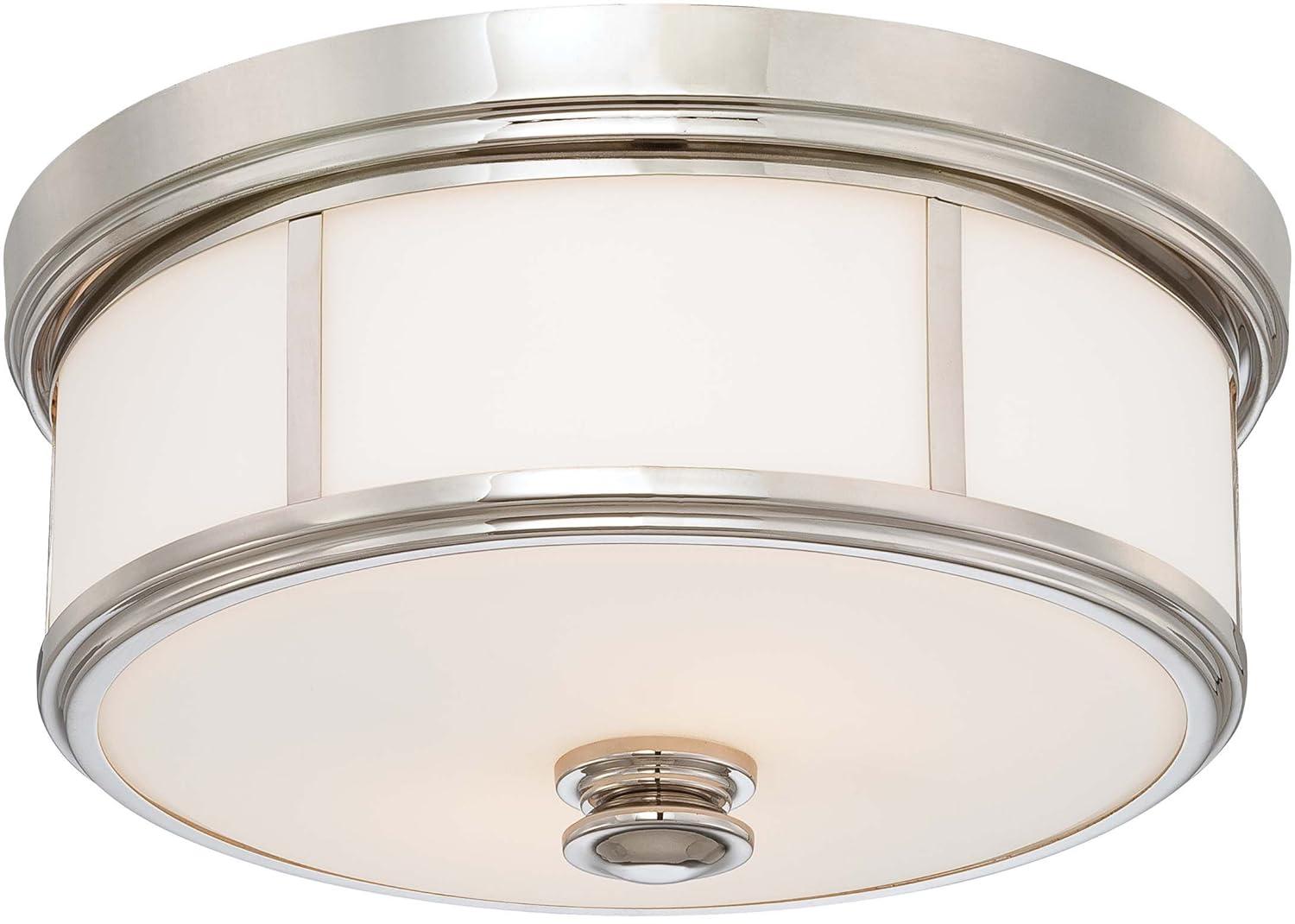 Minka Lavery - 5 Light Flush Mount in Traditional Style - 7 inches tall by 20