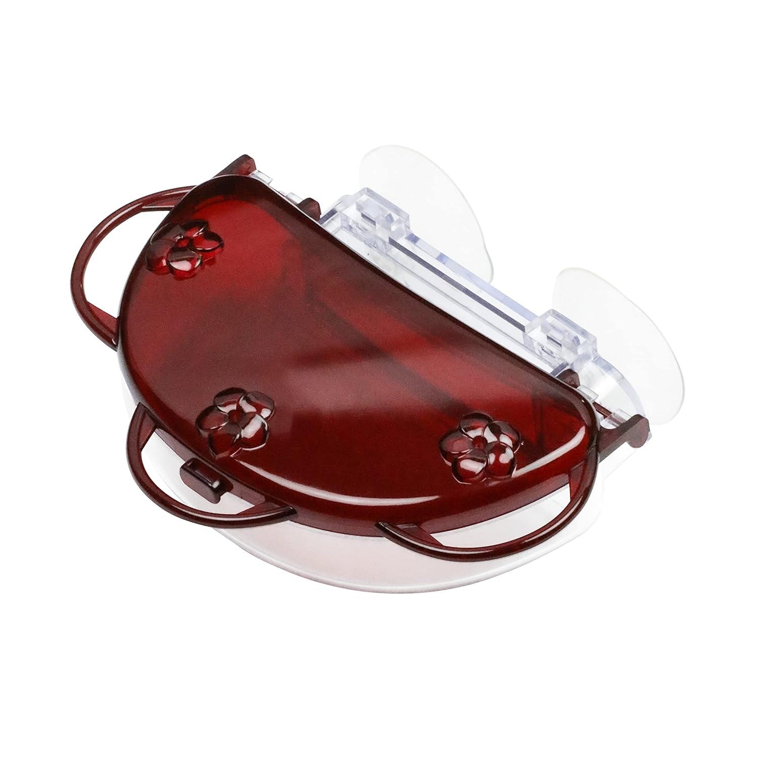 Nature's Way Traditional Red Window Flower Hummingbird Feeders - 8 Oz