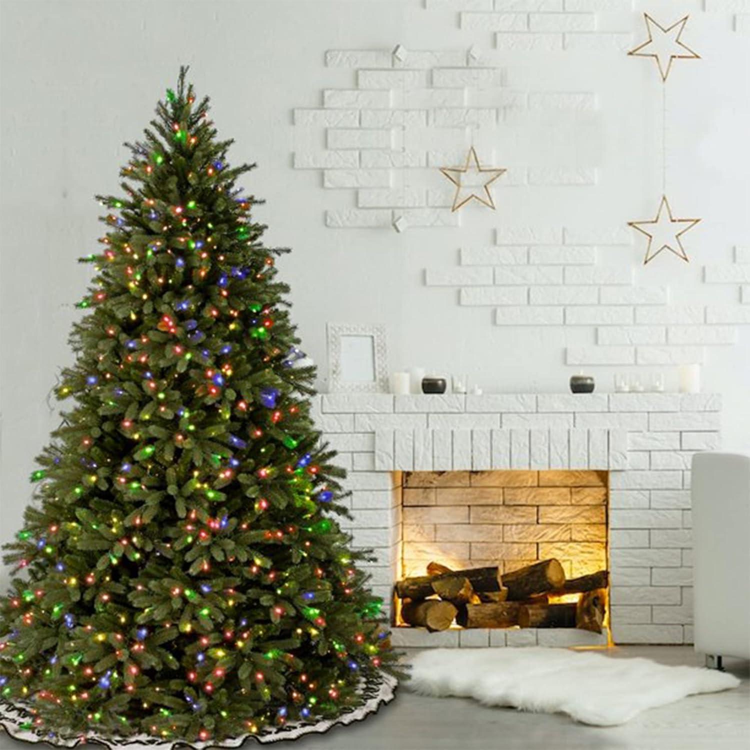 6.5' Prelit Jersey Fraser Fir Artificial Christmas Tree Clear Lights - National Tree Company