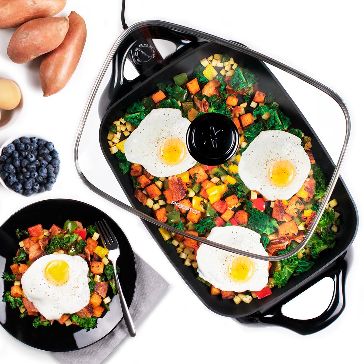 National Presto Industries  16 in. Electric Skillet with Glass Cover