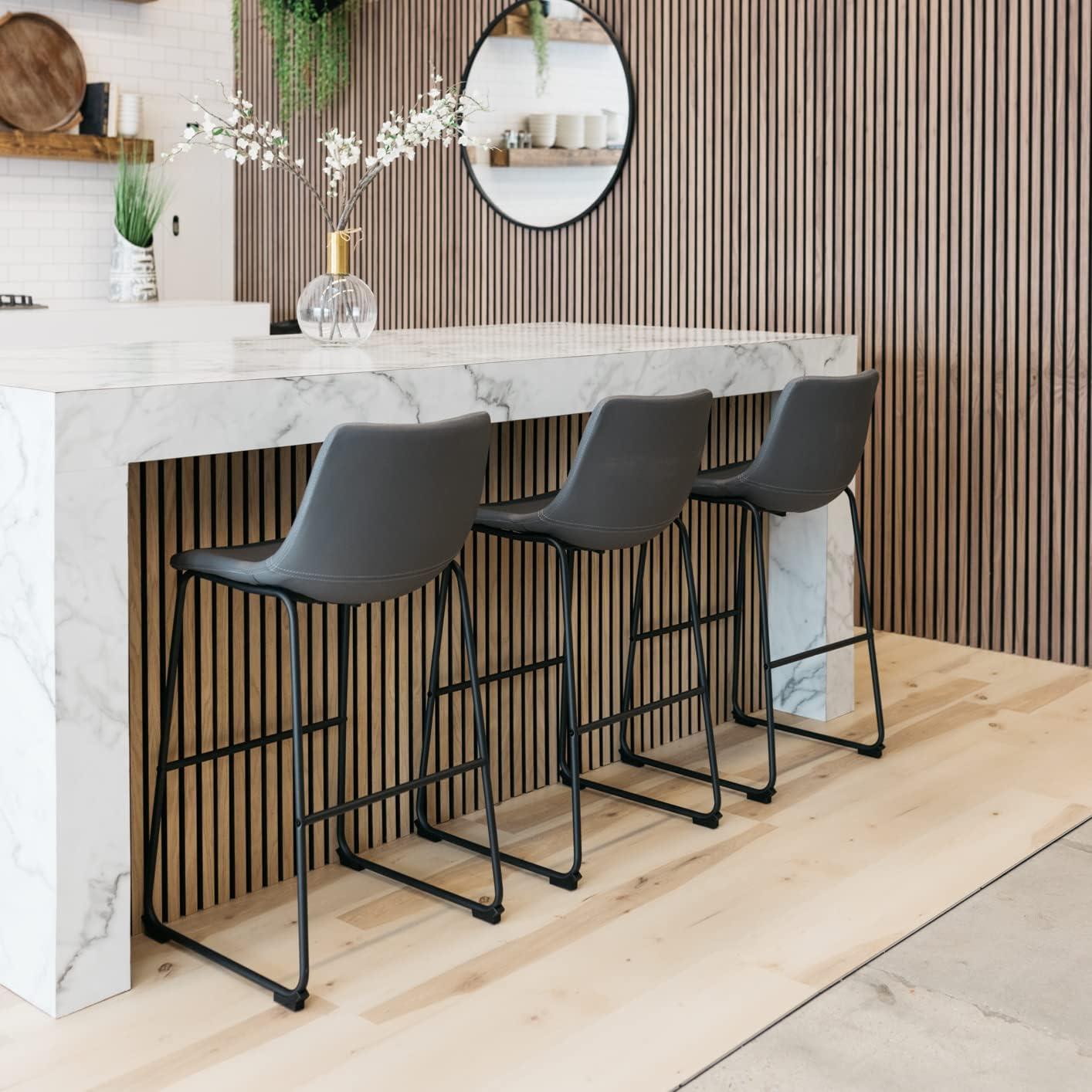 Centiar Pub Height Barstool Gray - Signature Design by Ashley