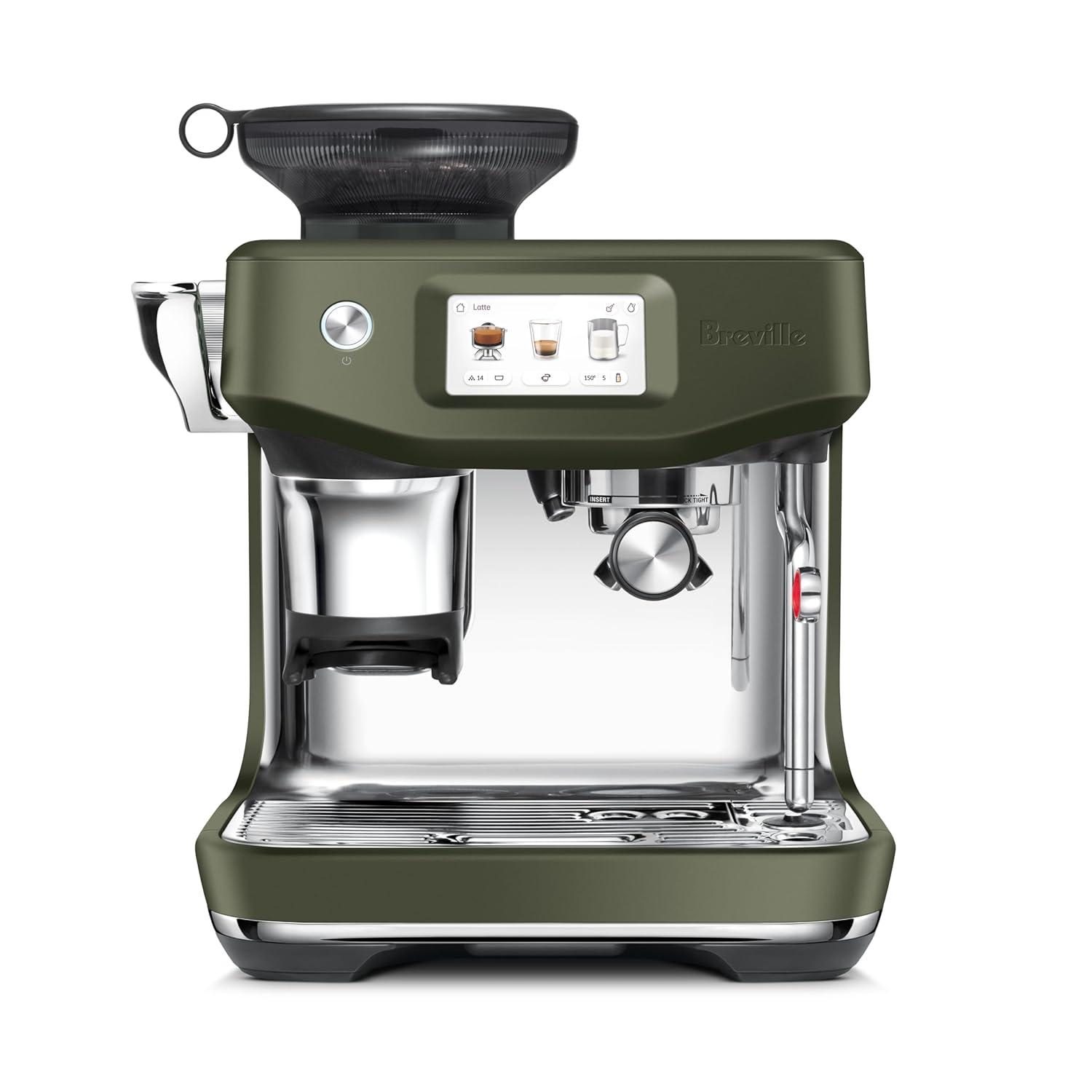 Breville ® Barista Touch ™ Impress Espresso Machine in Olive Tapenade