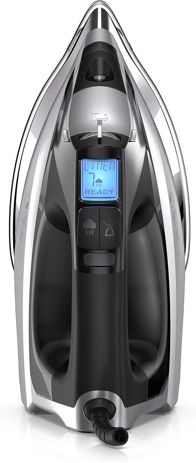 BLACK+DECKER Allure Digital Professional Steam Iron, D3060, 30% More Steam, Percison Tip, Stianless Steel Soleplate, Vertical Steam Fuction