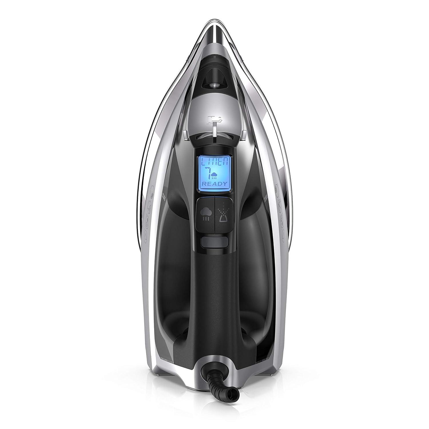 BLACK+DECKER Allure Digital Professional Steam Iron, D3060, 30% More Steam, Percison Tip, Stianless Steel Soleplate, Vertical Steam Fuction