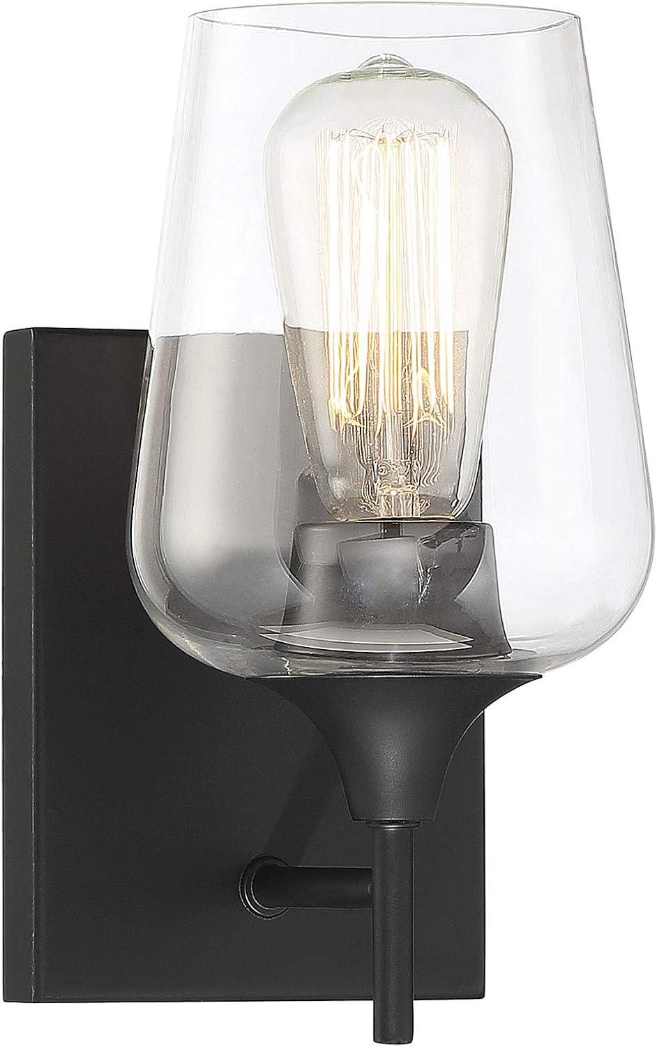 Savoy House Octave 1 - Light Wall Light in  Black