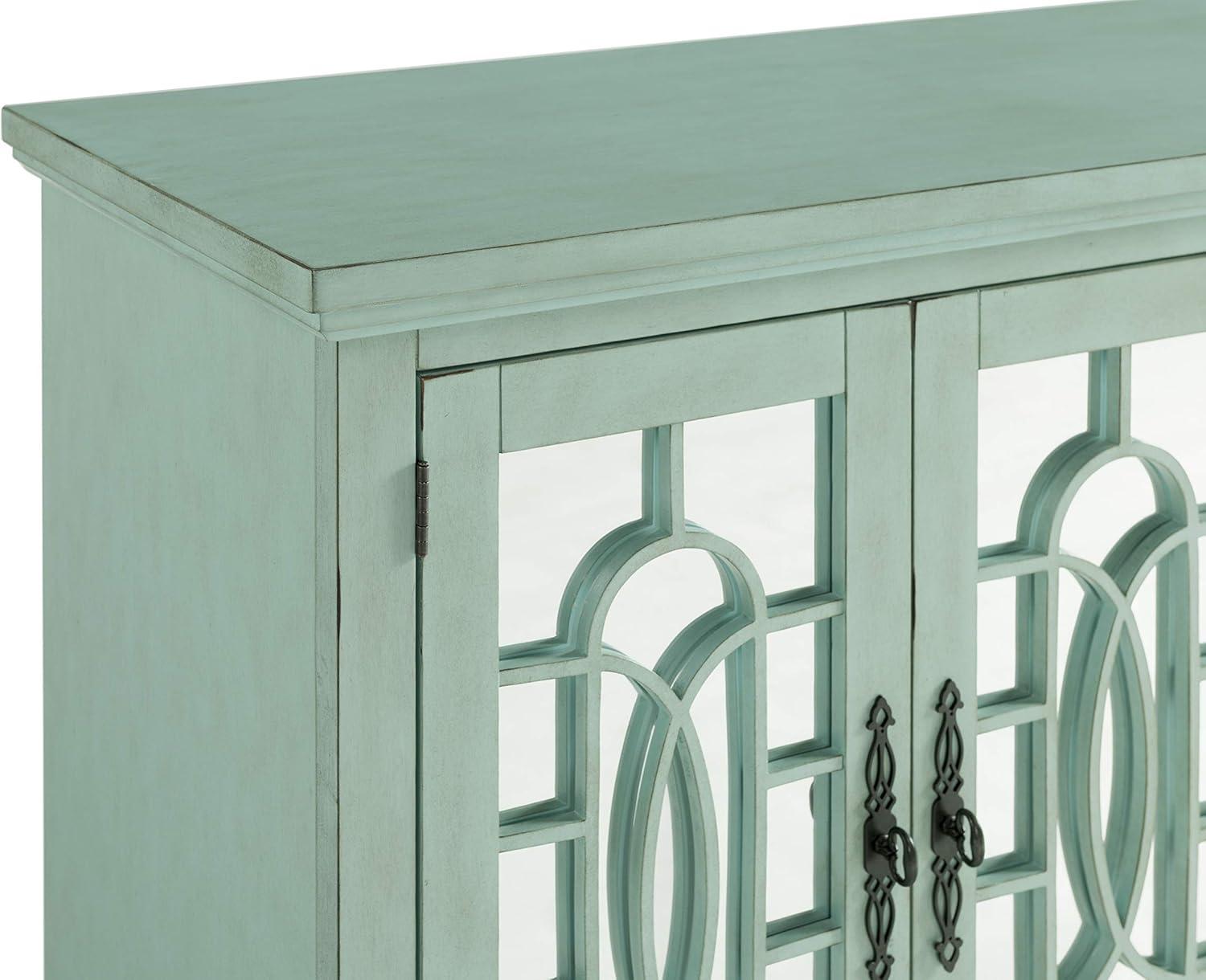 Martin Svensson Home Orleans 63" TV Stand Mint Green Finish