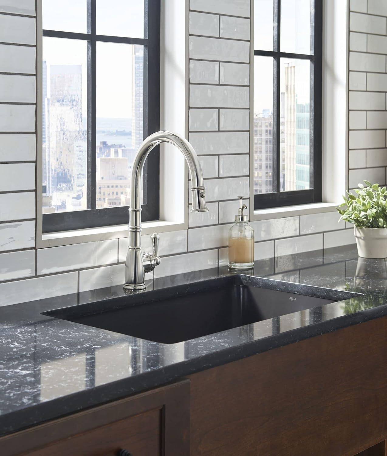 Georgian Era™ Pull Down Single Handle Kitchen Faucet