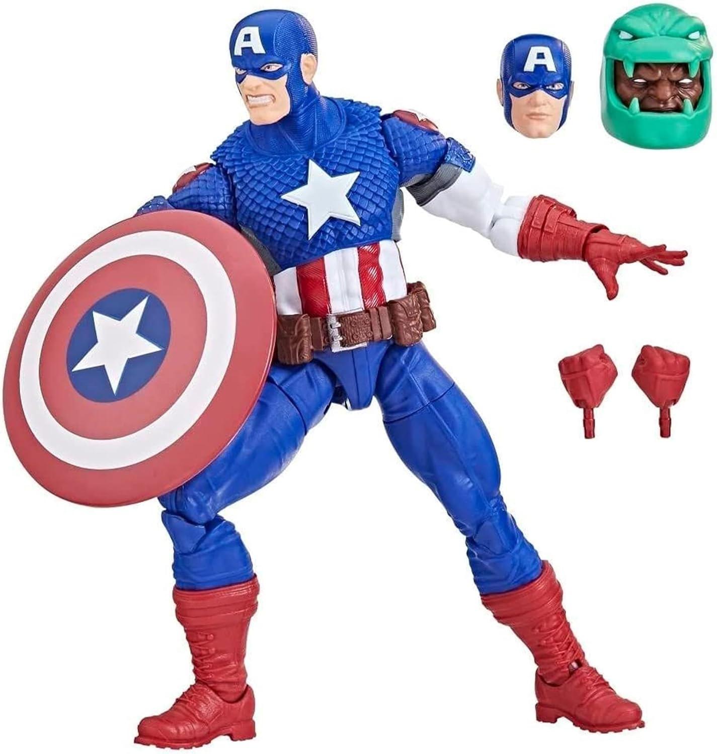 Ultimate Captain America 6-Inch Action Figure with Accessories