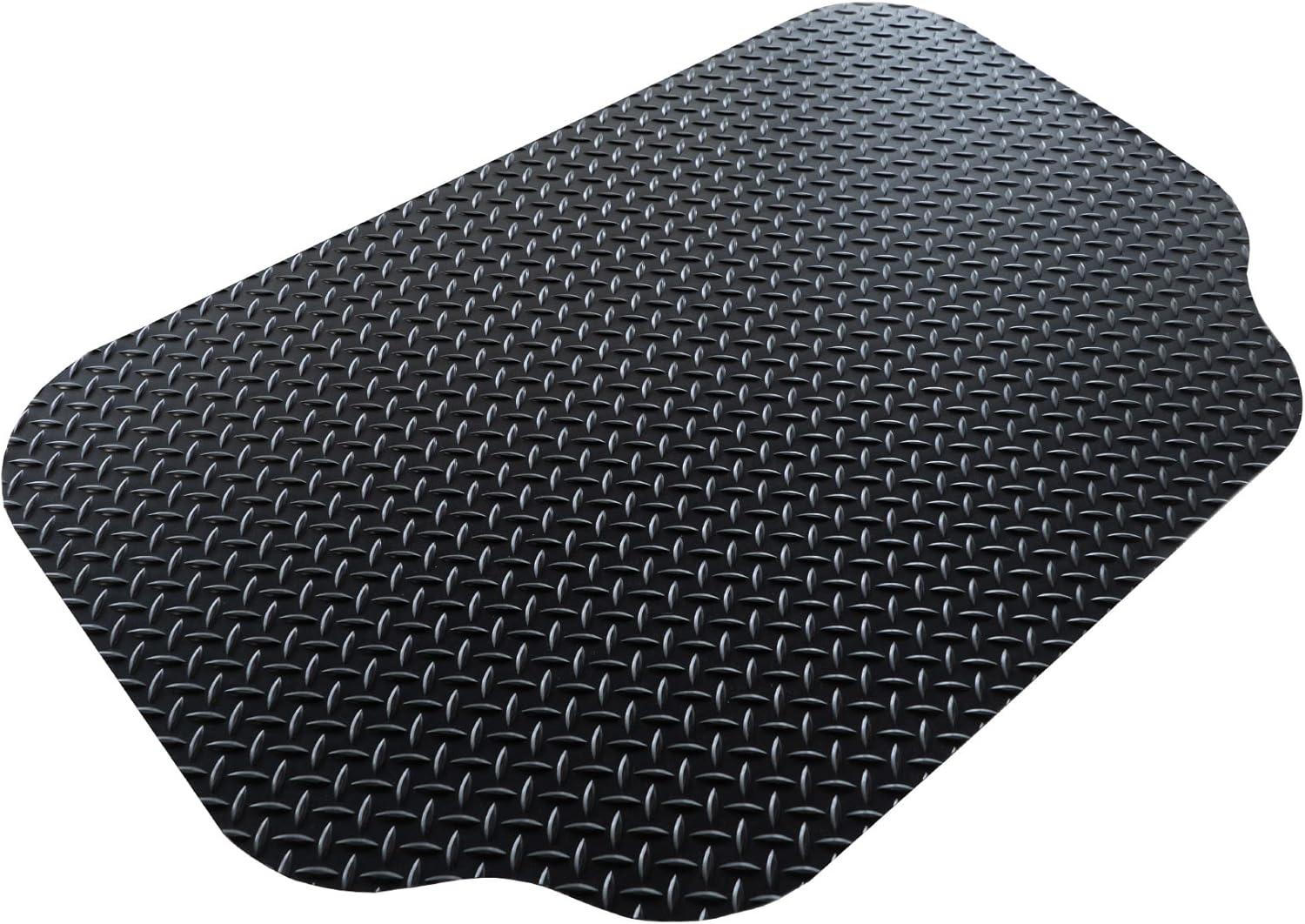 Black Diamond Plate Protective Grill Mat, 30" x 48"