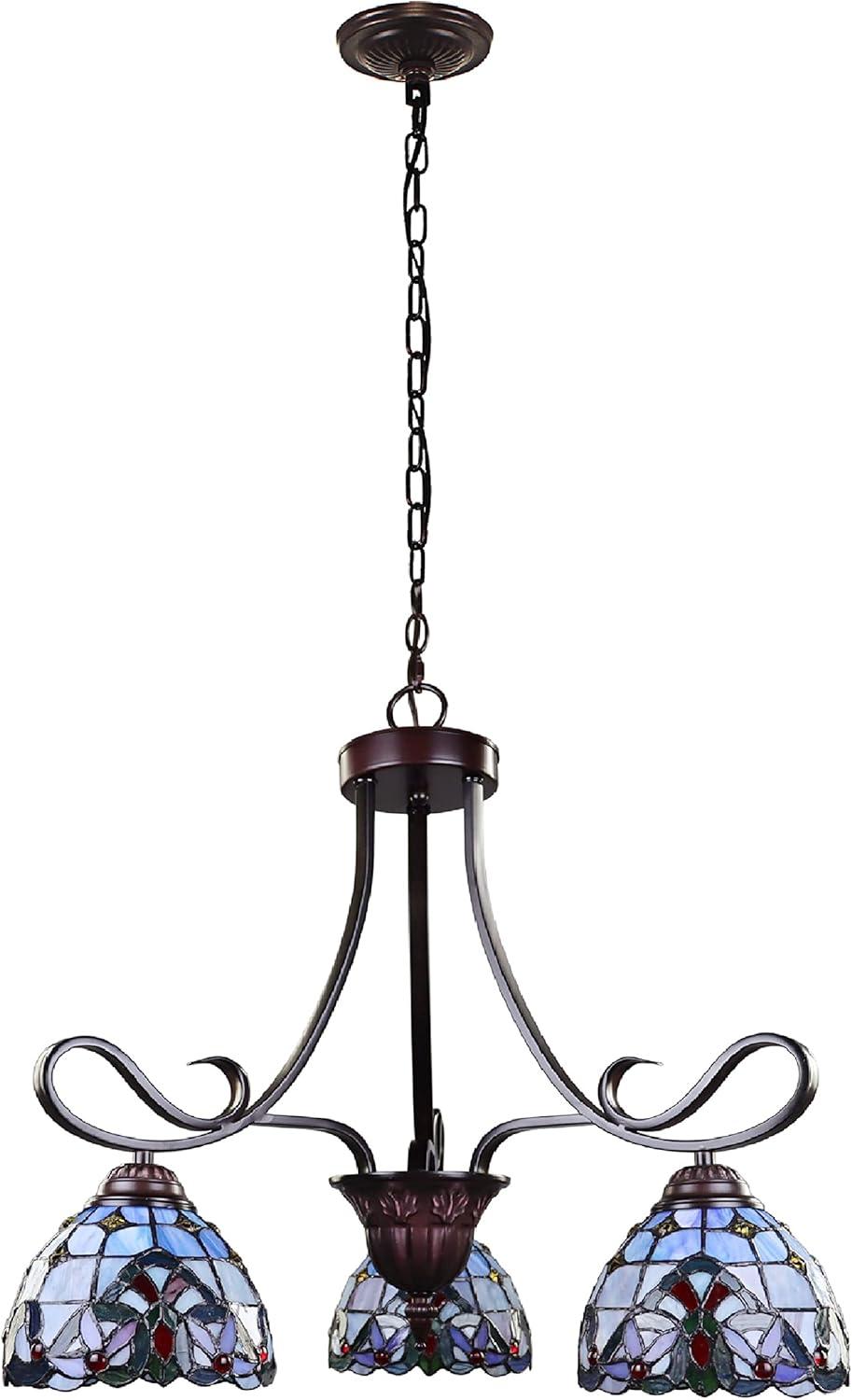 Bondi 3 - Light Glass Dimmable Classic / Traditional Chandelier