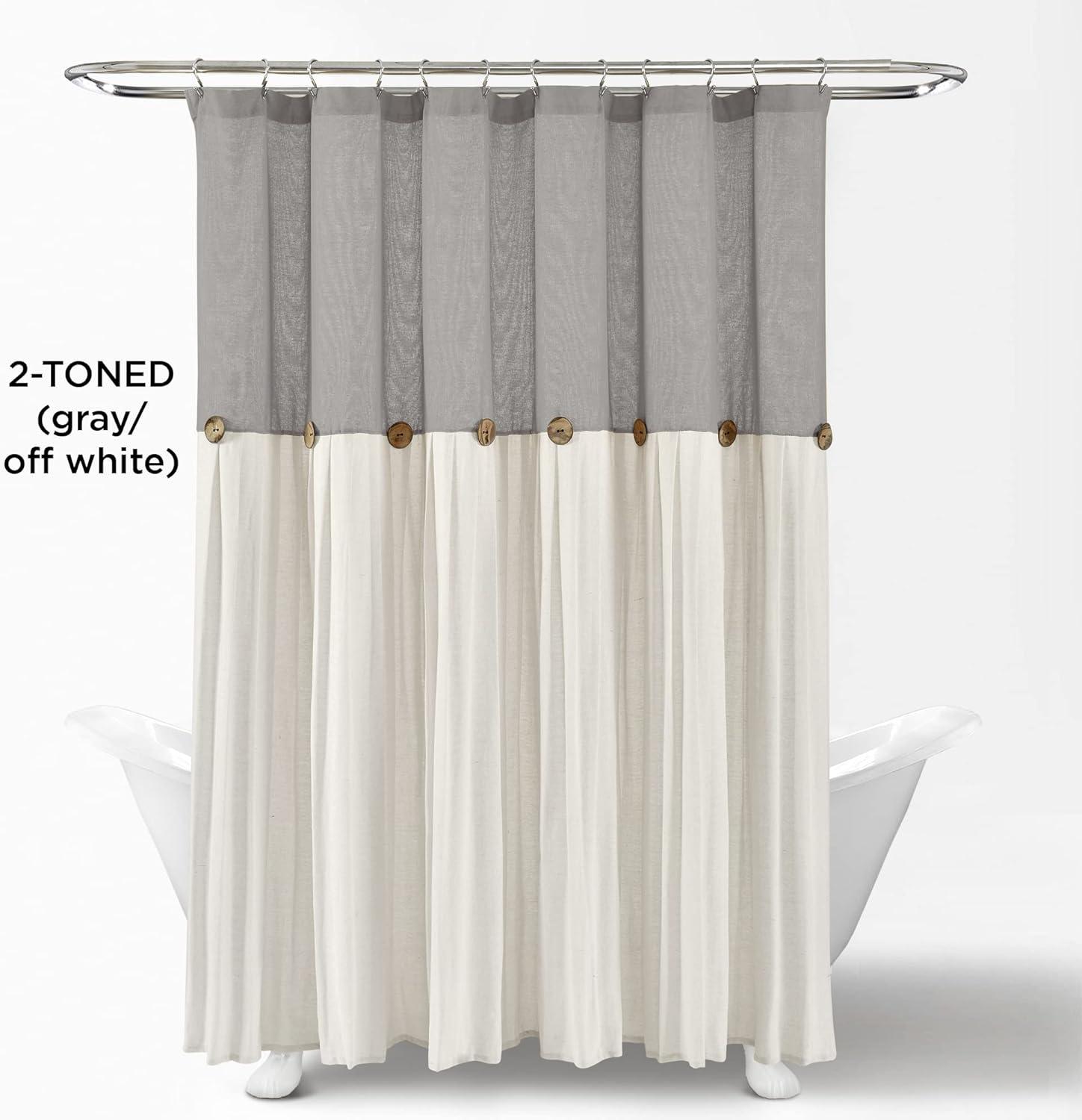 Lush Decor Beckham Shower Curtain
