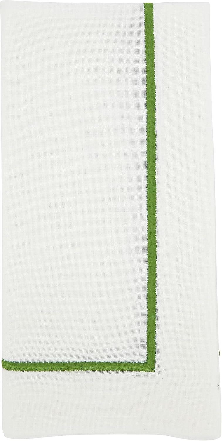 Saro Lifestyle Embroidered Dinner Napkins (Set of 4)