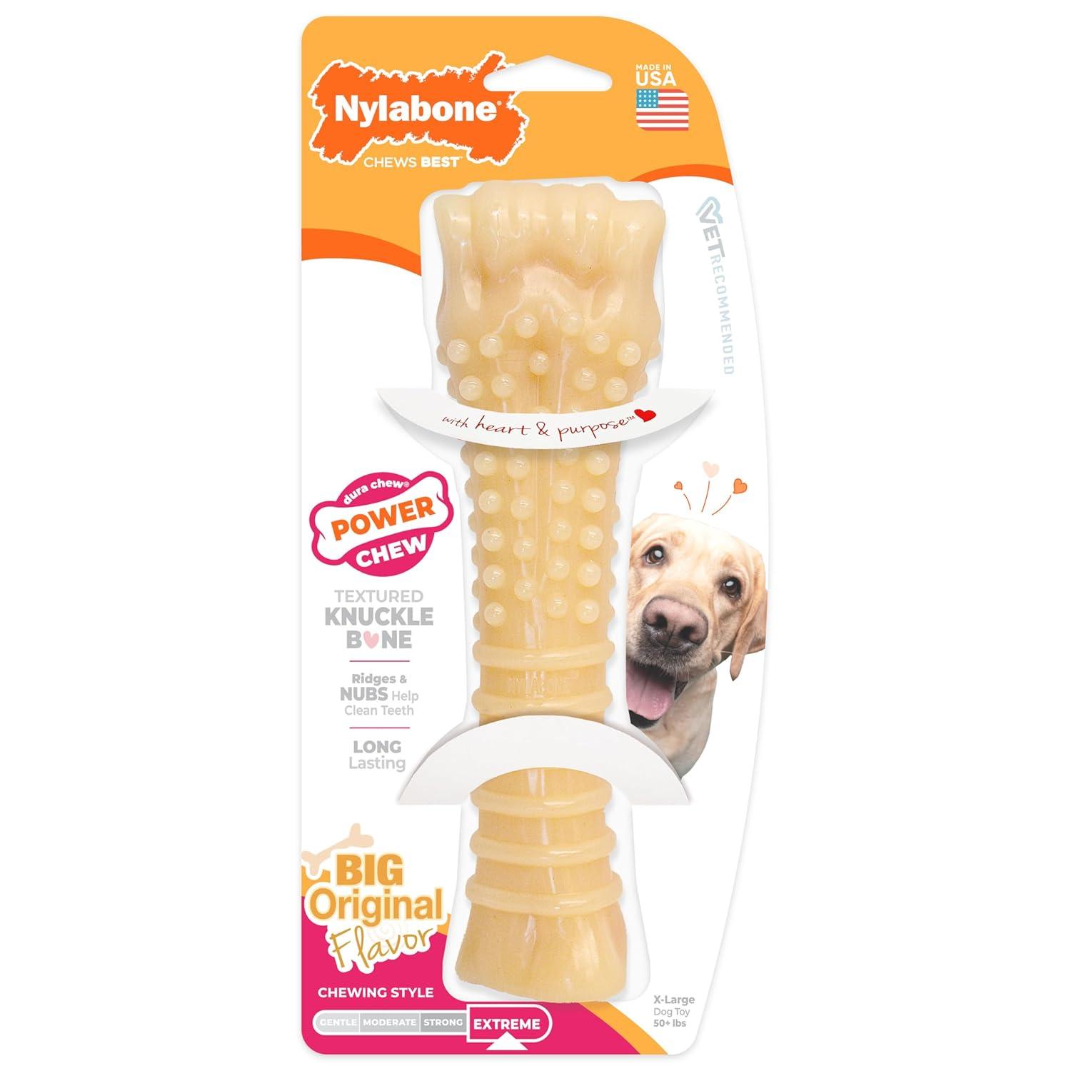 Nylabone Dura Chew Dog Bone - Original Flavor(Souper)
