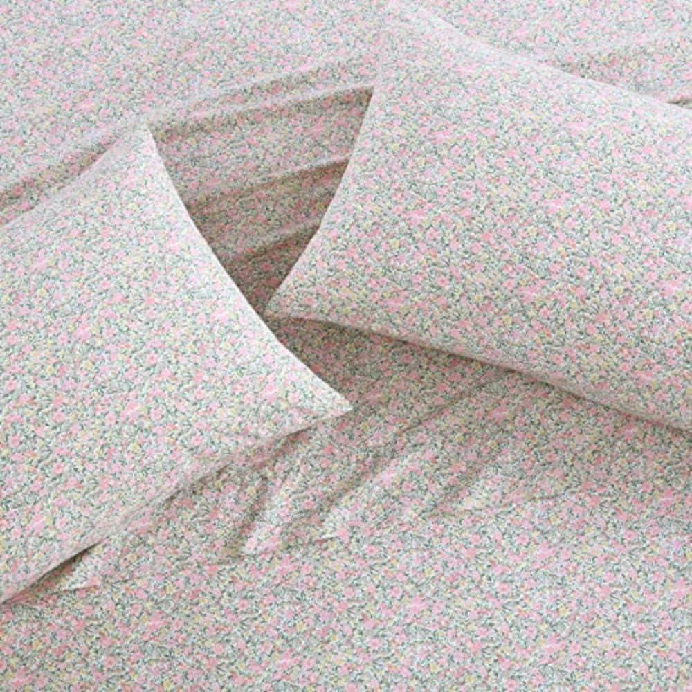 Laura Ashley Printed Cotton Percale Sheet Set