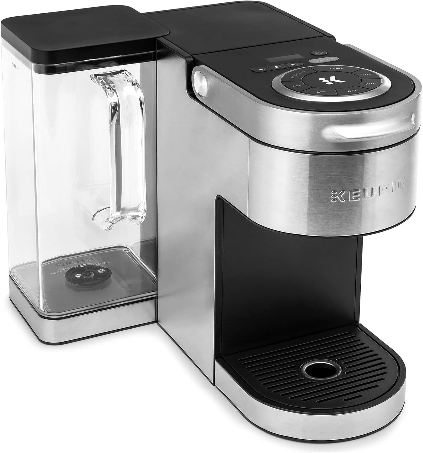 Stainless Steel Smart Single Serve Coffee Maker with Permanent Filter