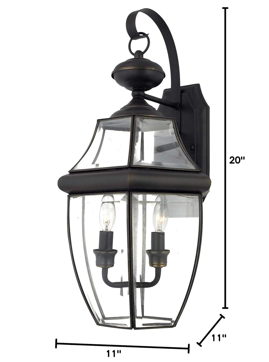 Quoizel Lighting Newbury 2 - Light Sconce in  Medici Bronze