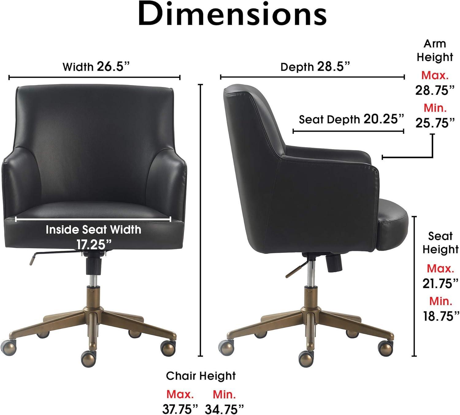 Belmont Home Office Chair - Finch