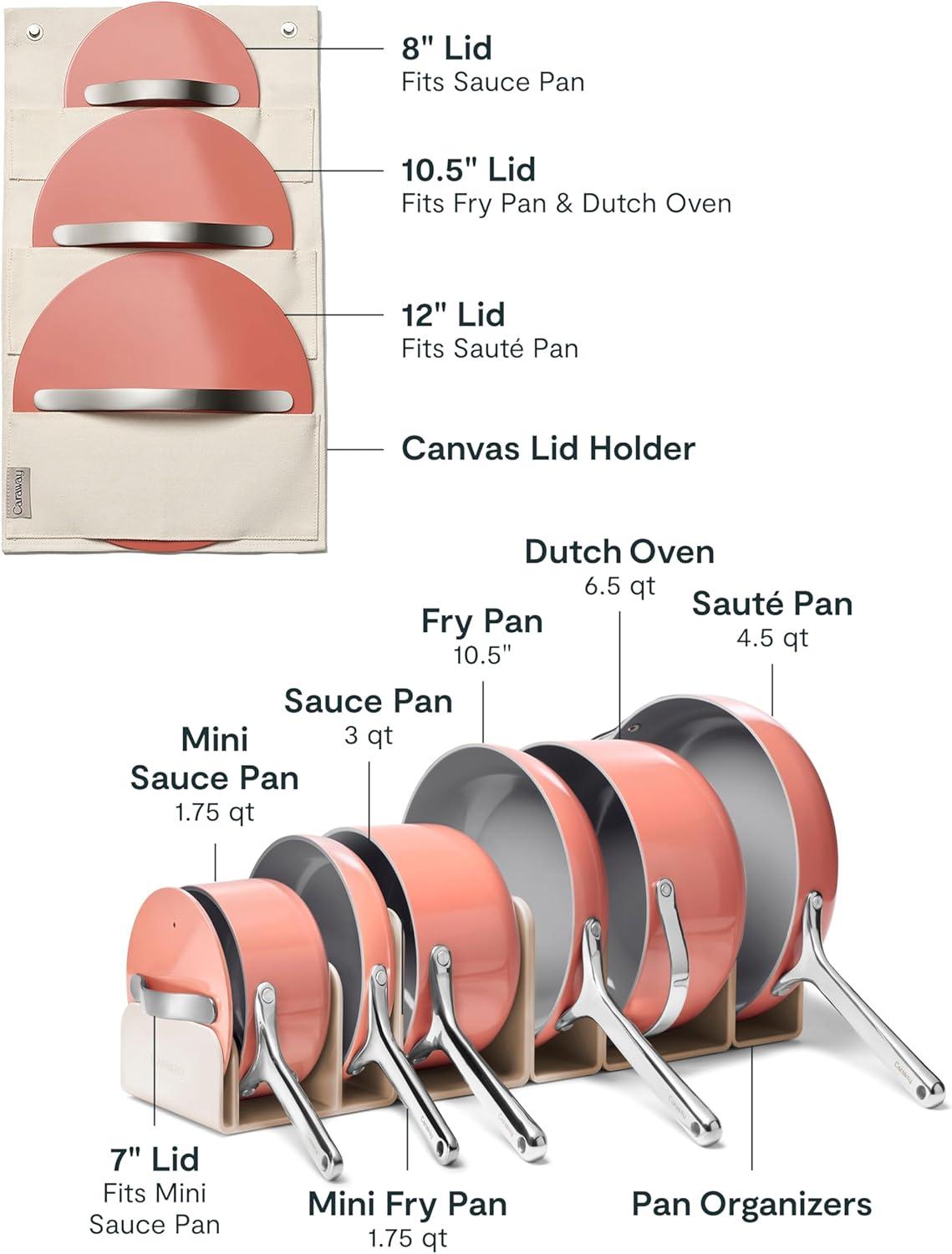 Caraway Home 12pc Cookware Box Set Perracotta