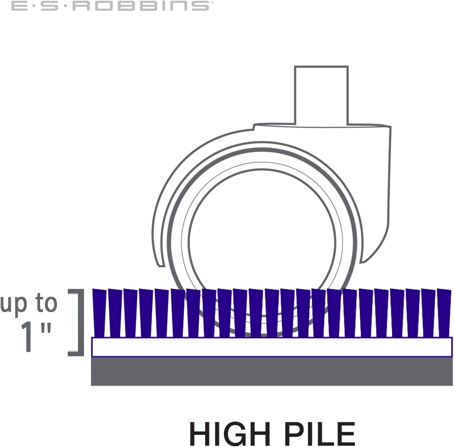 EverLife High Pile Carpet Ramped Chair Mat