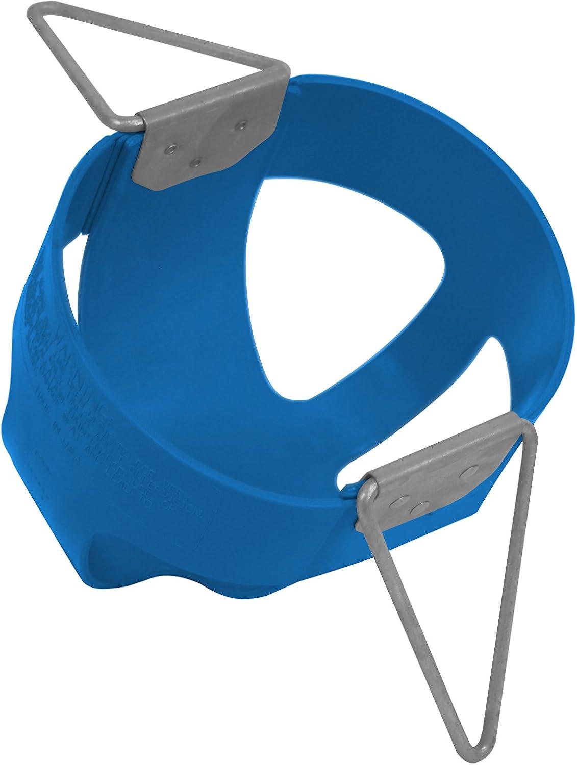 American Swing Products Jensen S-100B Commercial Tot Full Bucket Rubber Seat - Blue with Insert