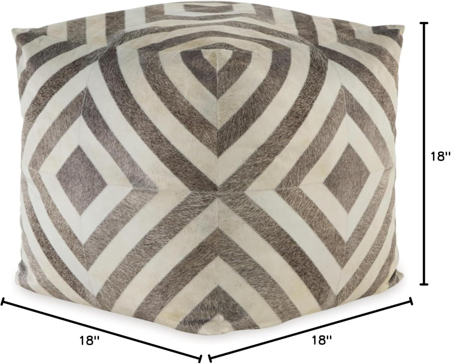 Signature Design by Ashley Casual Hartselle Pouf  Brown