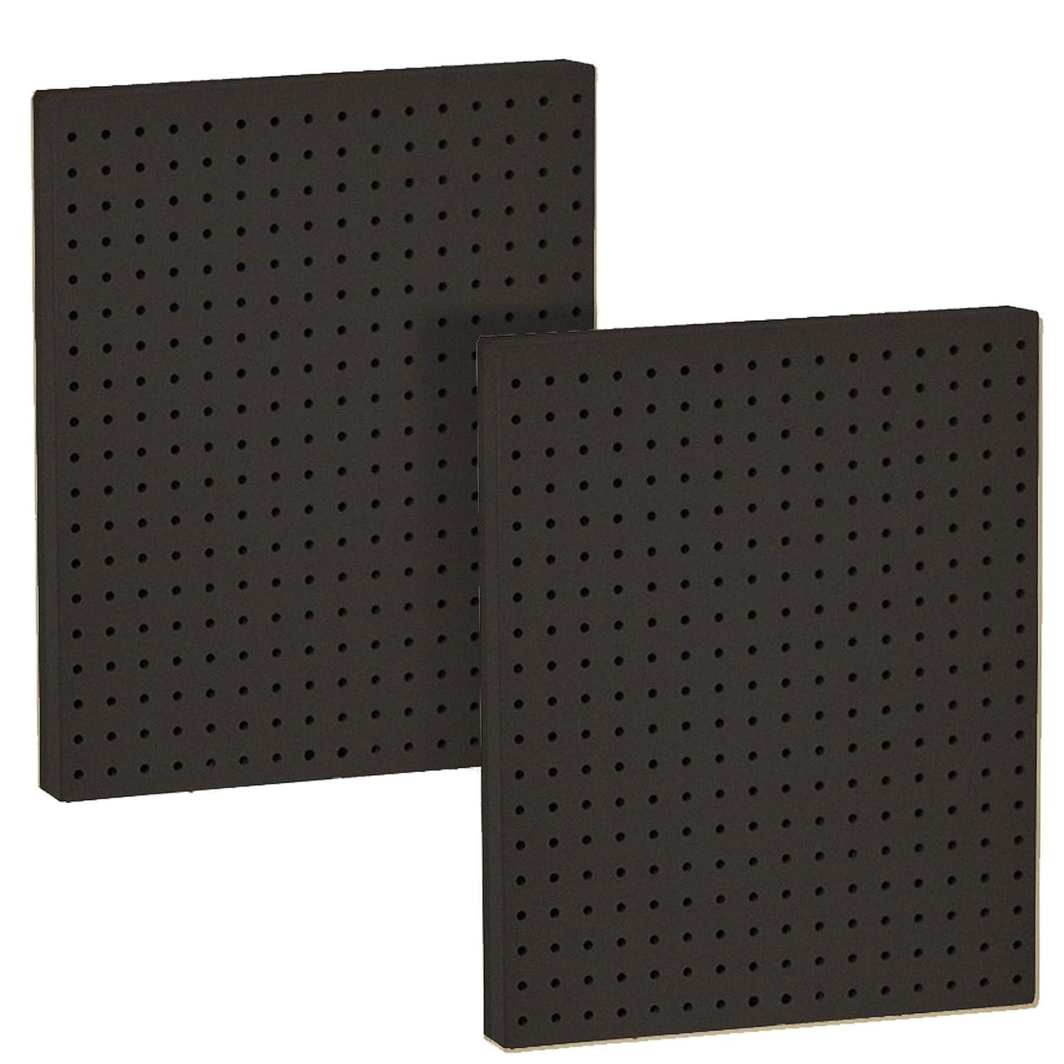 Pegboard Wall Panel Storage Solution, Size: 16"x 20", 2-Pack