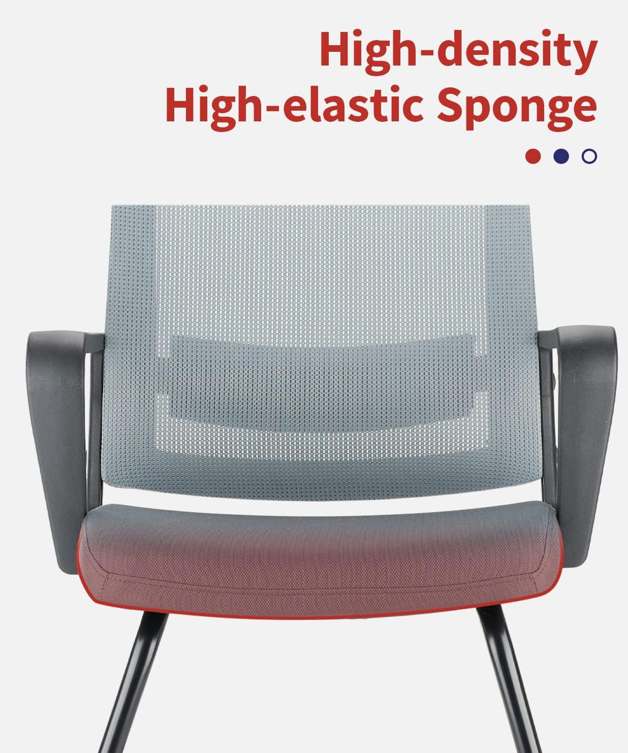 Clatina Waiting Room Chair with Metal Frame