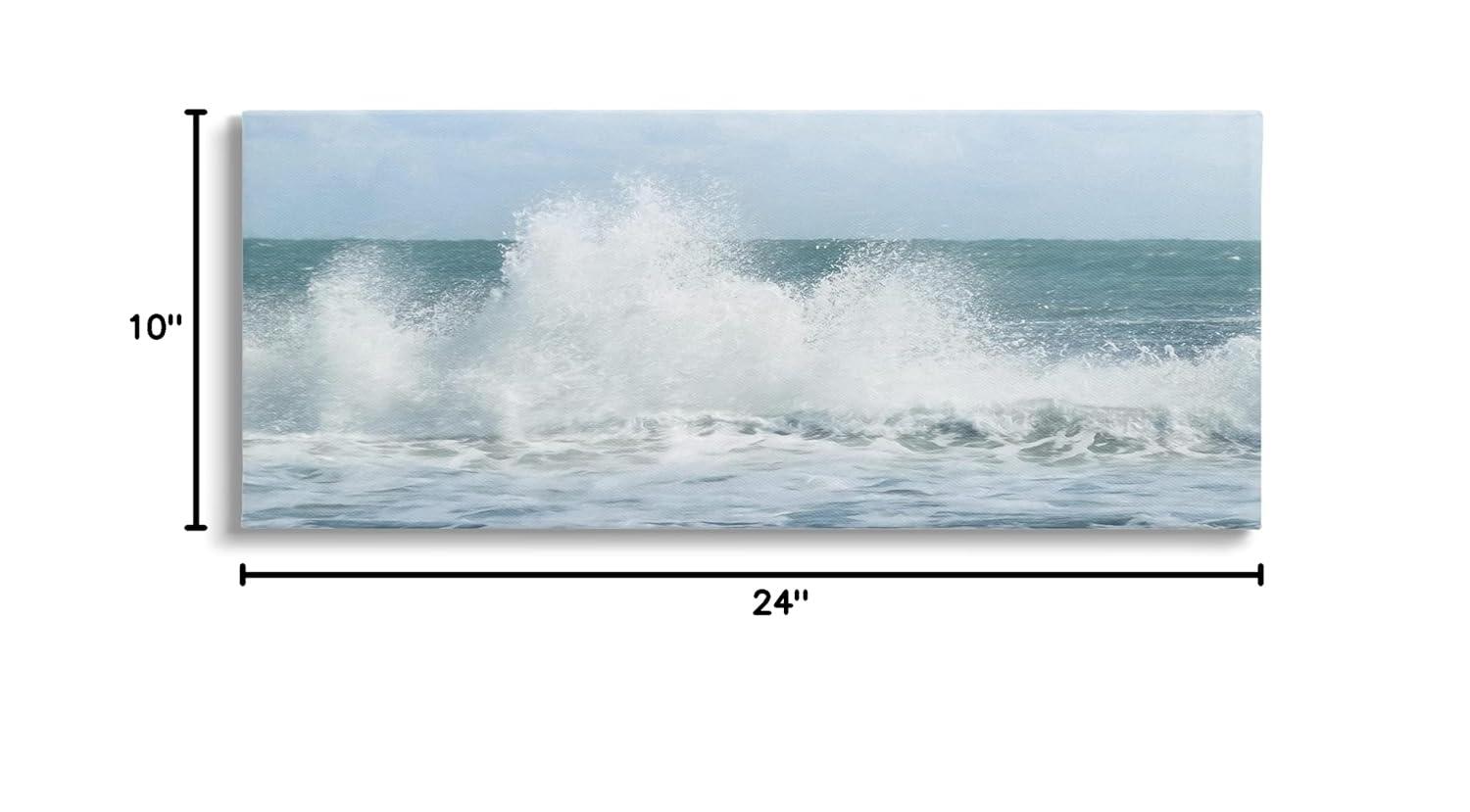 Stupell Industries " Ocean Waves Crashing Foam Splash " by Lori Deiter