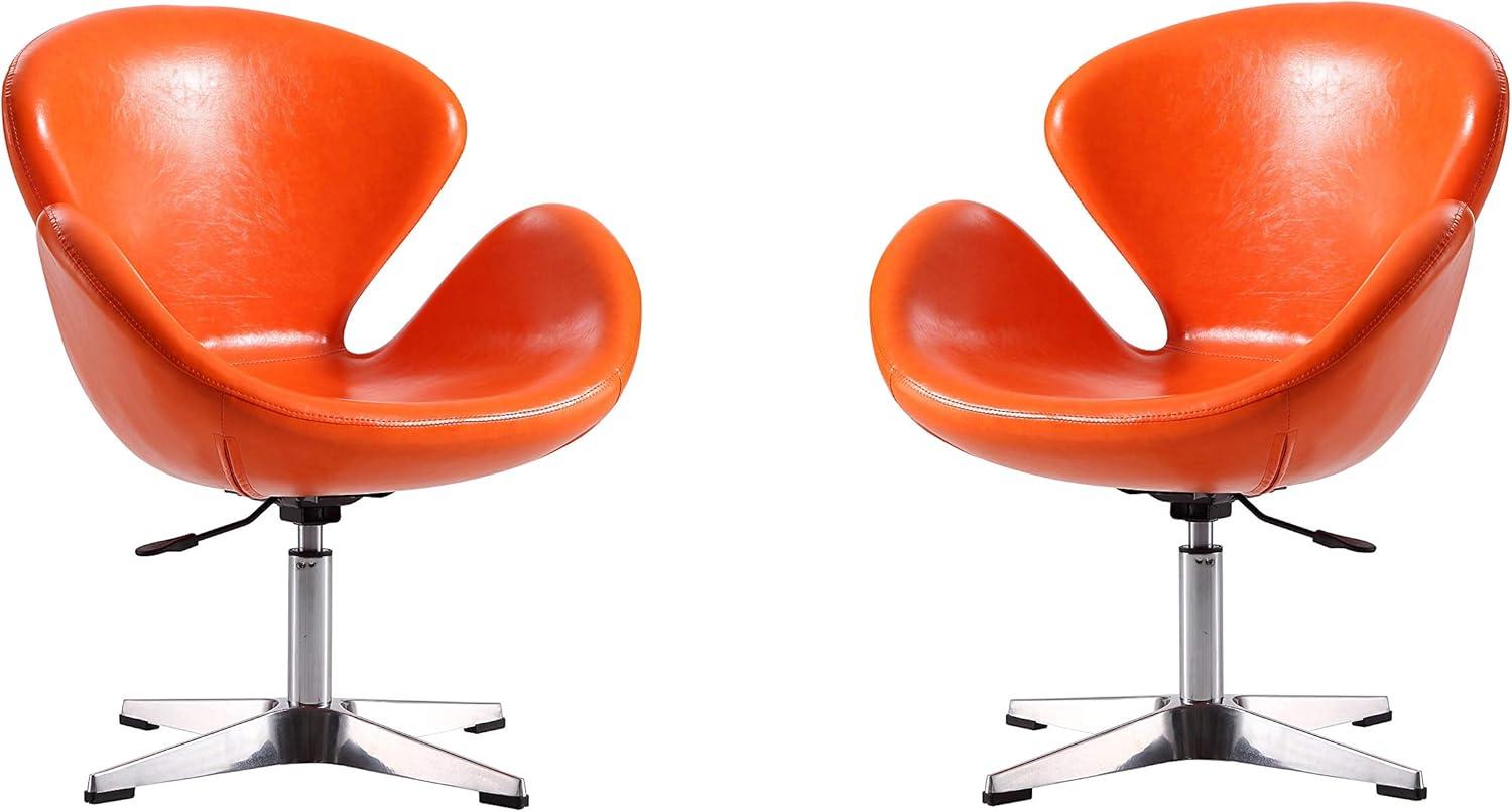 Skakke Upholstered Swivel Accent Chair