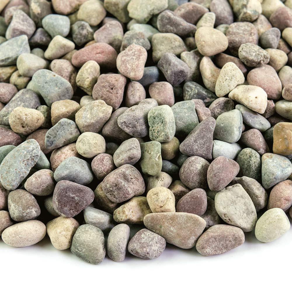 Landscape Rock & Pea Gravel, Decorative Garden Stones for Landscaping 3/8"