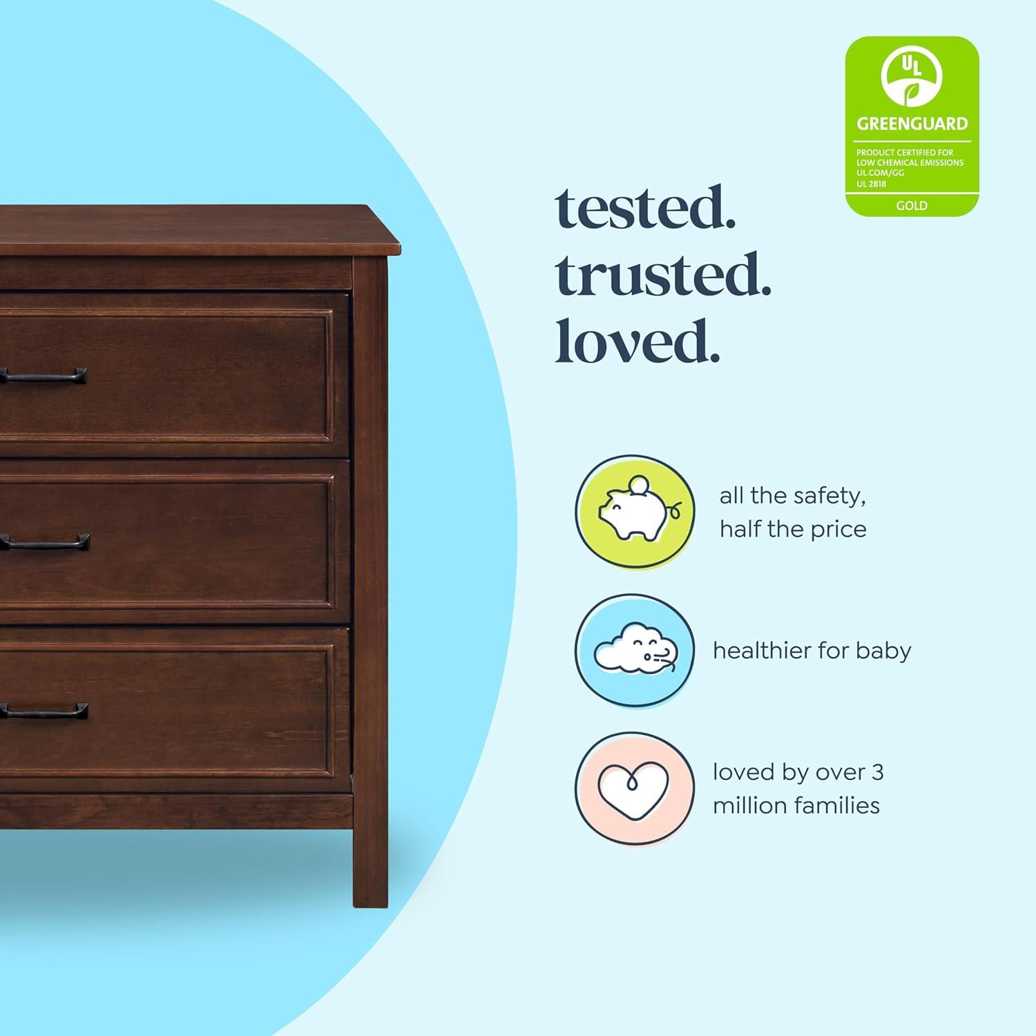 daVinci Charlie 3 Drawer Dresser