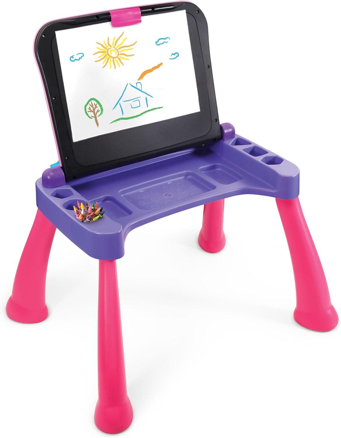 VTech® Touch & Learn Activity Desk™ Deluxe - Pink With Stool