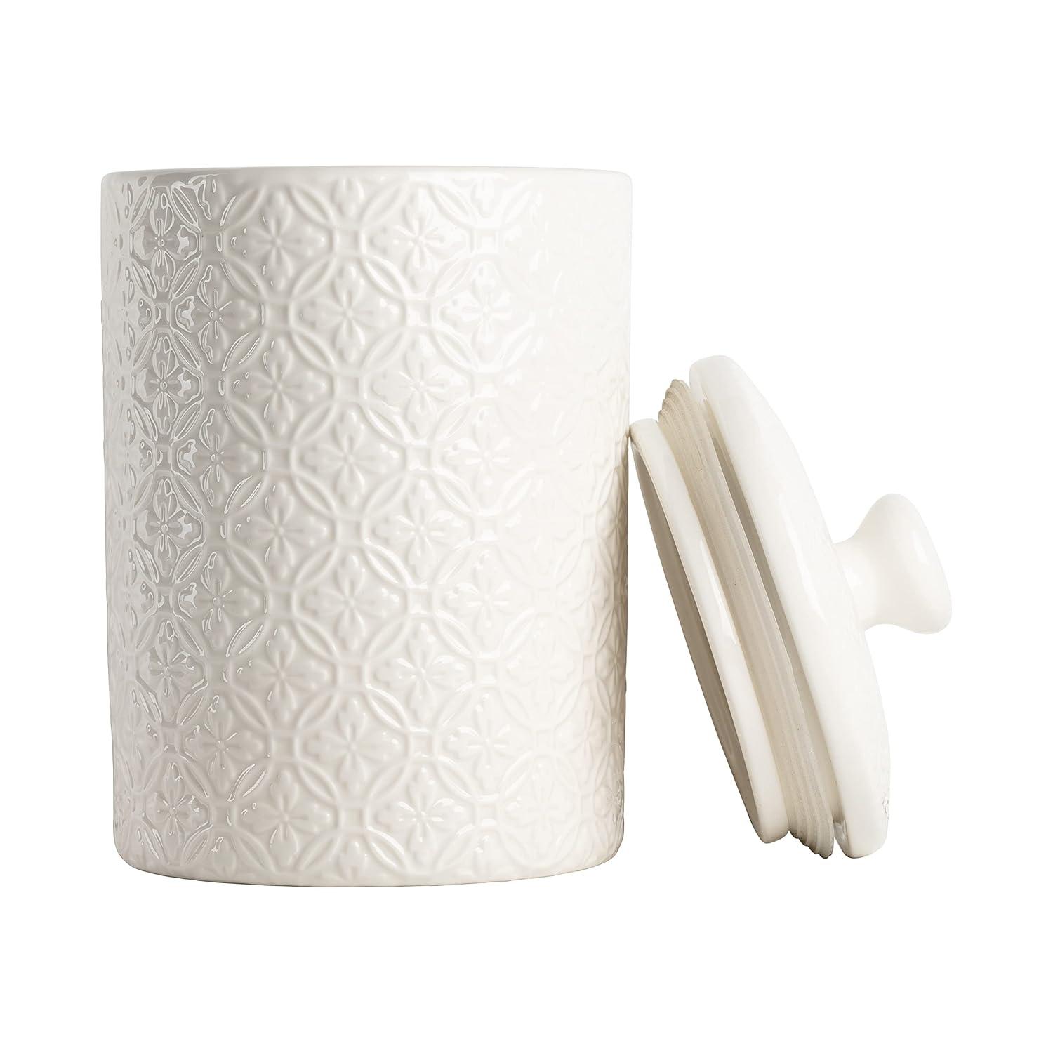 10 Strawberry Ceramic Food Storage Canister, Set of 3