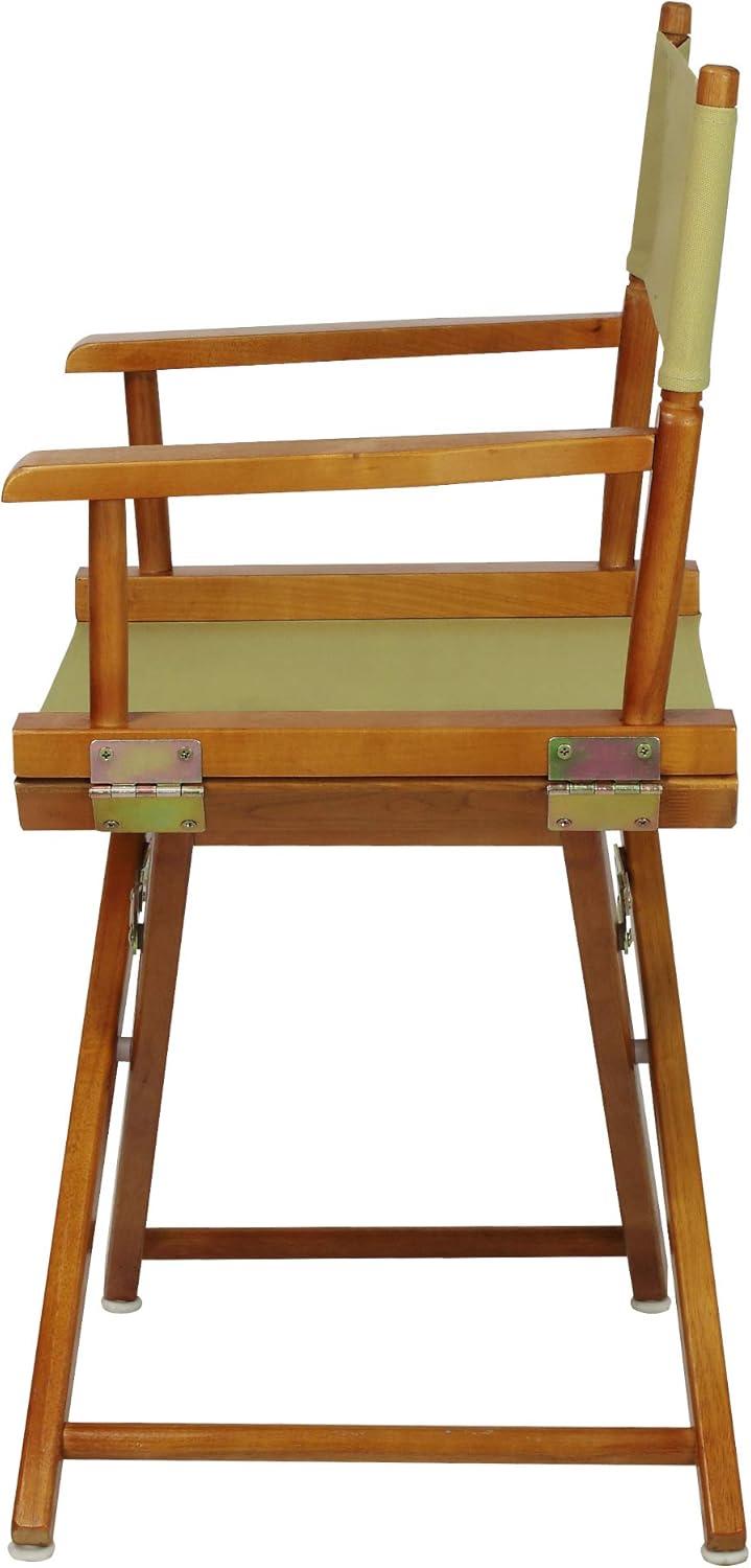 "18" Director's Chair Honey Oak Frame-Olive Canvas"