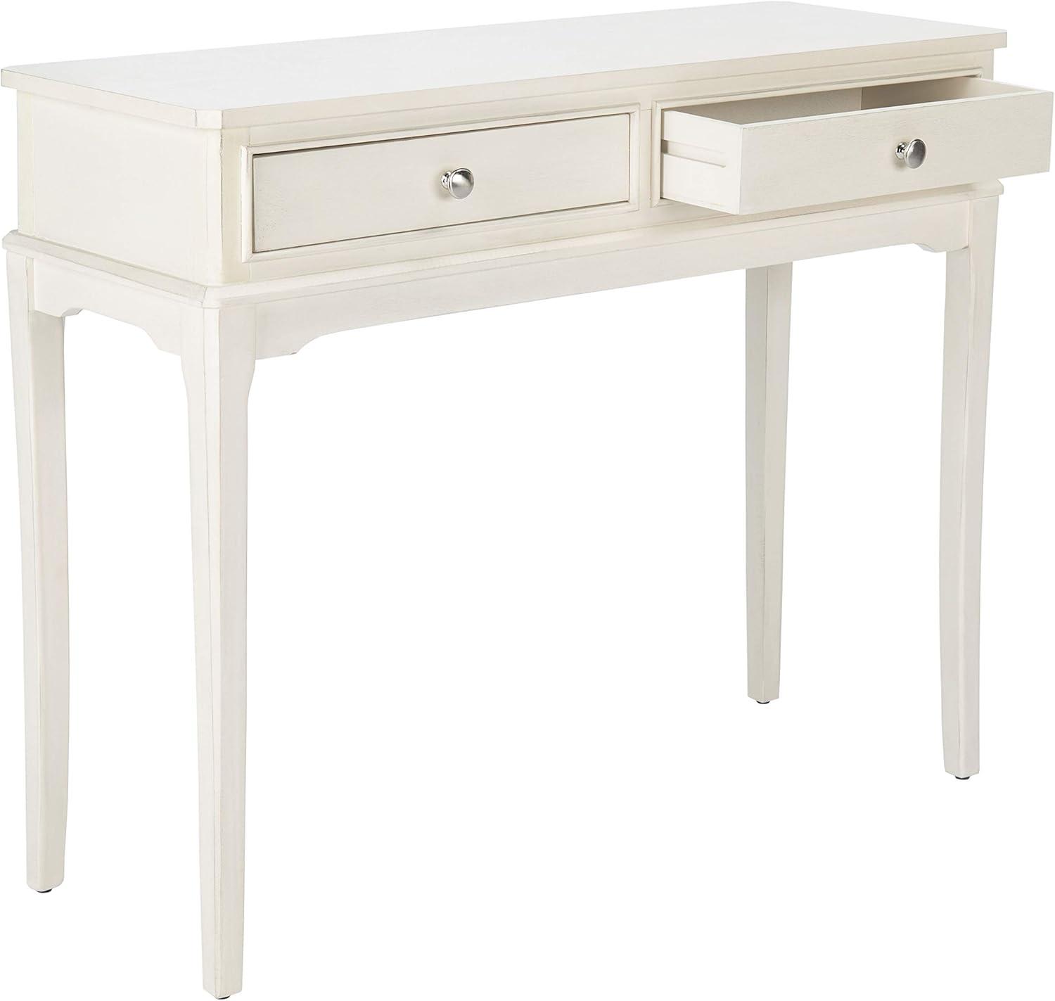 Opal 2 Drawer Console Table - CNS5726A - Off-White - Safavieh