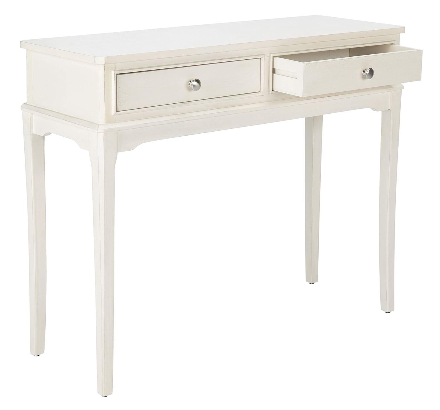 Opal 2 Drawer Console Table - CNS5726A - Off-White - Safavieh