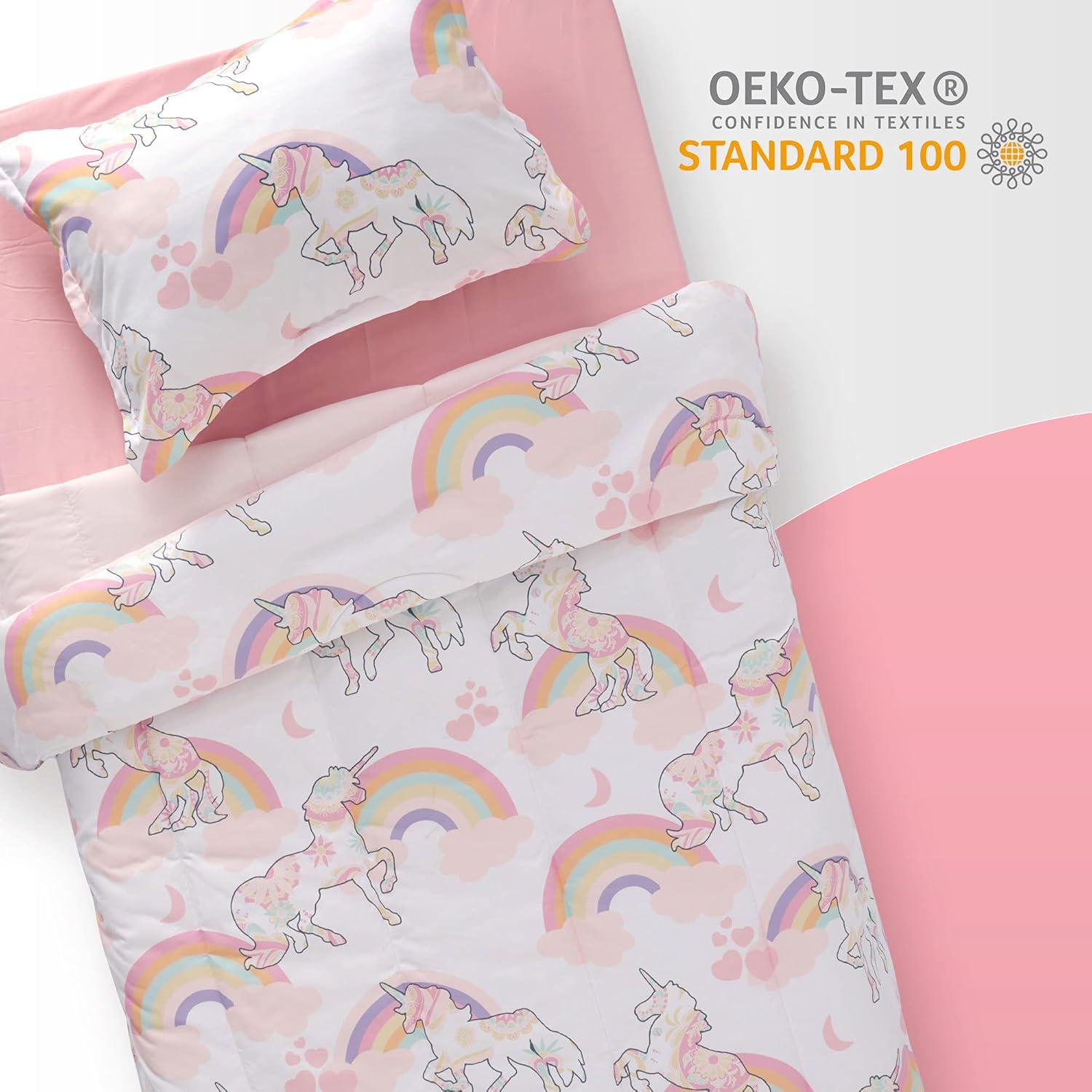 Unicorn Microfiber Bedding Set