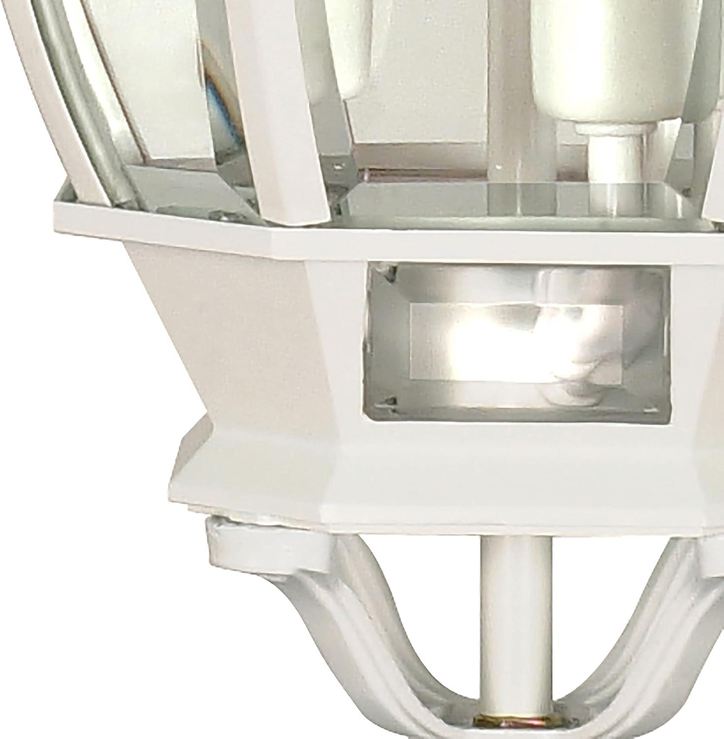 Nuvo 60-894 - Central Park - 3 Light - 20" - Hanging Lantern - w/ Clear Beveled Glass