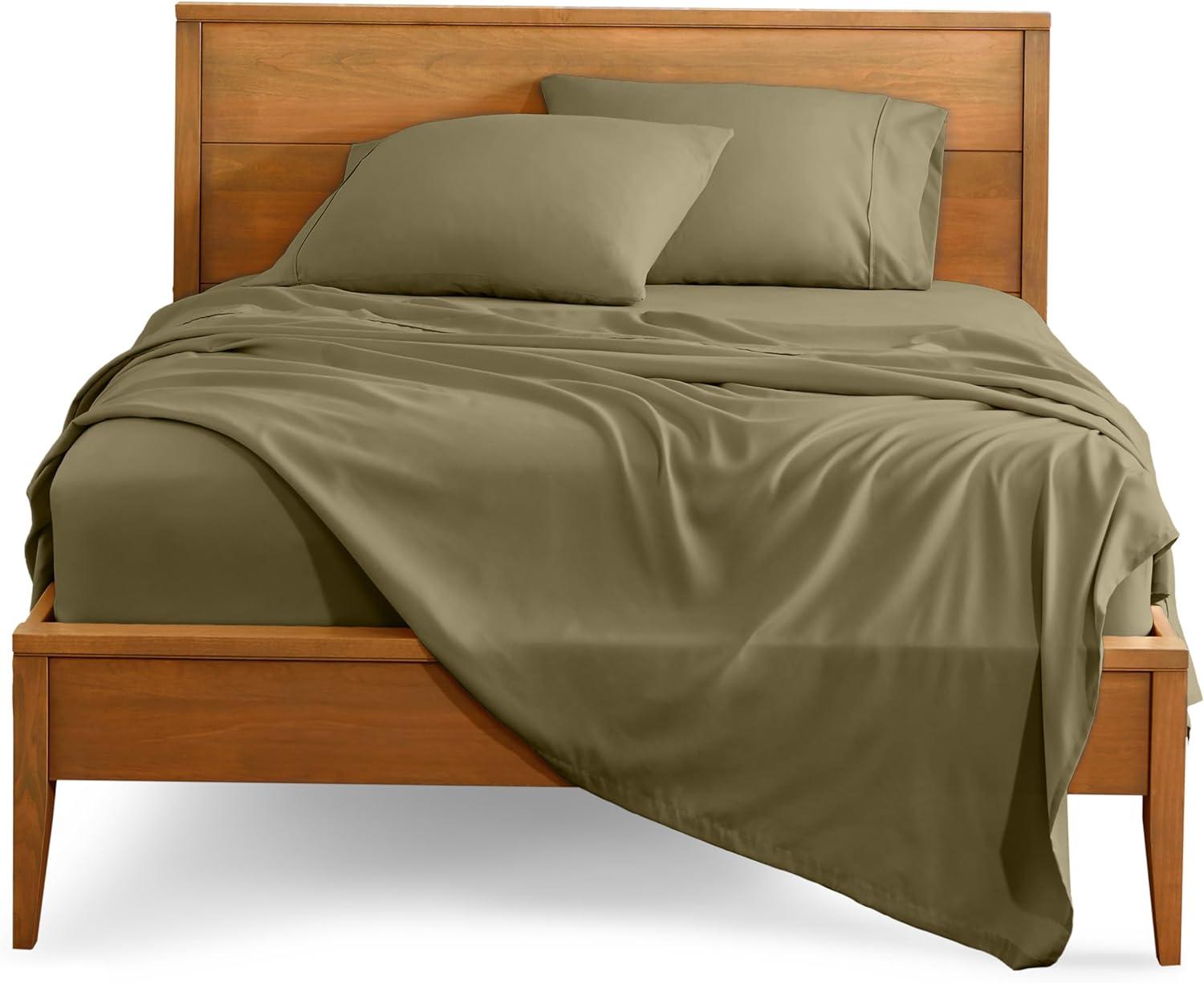 4 Piece Sheet Set - Ultra Soft, Double Brushed, Easy Care - Bare Home